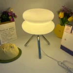 New Home Decorative Colorful Glass Table Lamp Modern Hotel Bedroom Bedside Tripod Table Lamp Girl Gift - Image 4