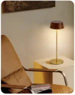 Latest Products Market Rechargeable Small LED Table Lamp for Restaurant Desk Lamps - Image 6