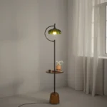 Unusual Floor Lamps Coffee Table Vertical Wood Floor Lamp Table Lamp - Image 6