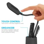 2025 New Hot Products Modern 10W Fast Wireless Charger Station LED Lamp Flexible ABS Table Lamp for Living Room & Restaurant - Image 3