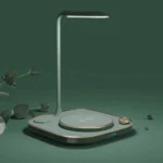 2025 Hot Selling 4-in-1 Phone Stand Fast Charging 15W Wireless Charger Reading Lamp OEM Plastic Body Desk for Industrial Use - Image 2