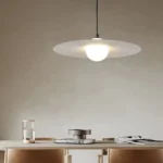 Modern Metal Flying Saucer UFO Chandelier Minimalist Black Pendant Lights for Living Room Dinning Room - Image 3