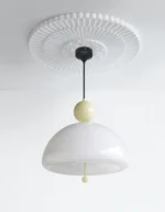 Modern LED Chandelier Creative Glass Pendant Light for Dining Room Living Room