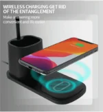 2025 New Hot Products Modern 10W Fast Wireless Charger Station LED Lamp Flexible ABS Table Lamp for Living Room & Restaurant - Image 5