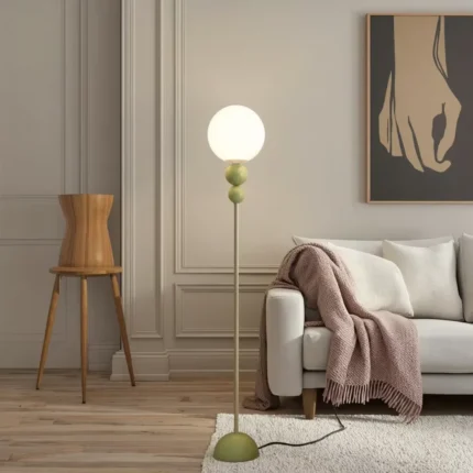 Home Decor Items and Accessories Glass Ball Floor Lamp Living Room Standing Lamp